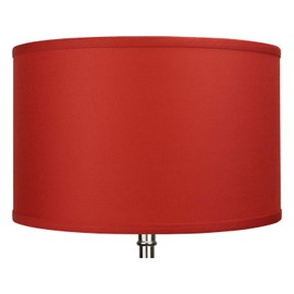FenchelShades.com 16" Top Diameter x 16" Bottom Diameter 10" Height Lampshade USA Made (Paprika)