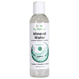 By Natures Mineral Water with Tahitian Seawater & Rose Water 6 fl oz (Pack of 2)