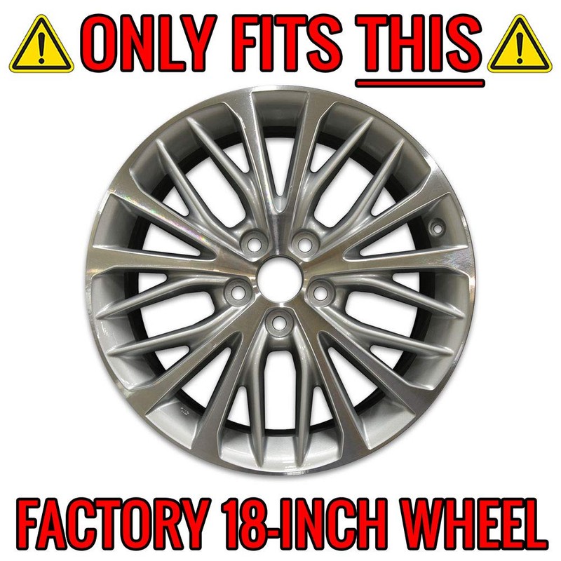 Auto Reflections Set of 4 18" 20 Spoke Wheel Skins