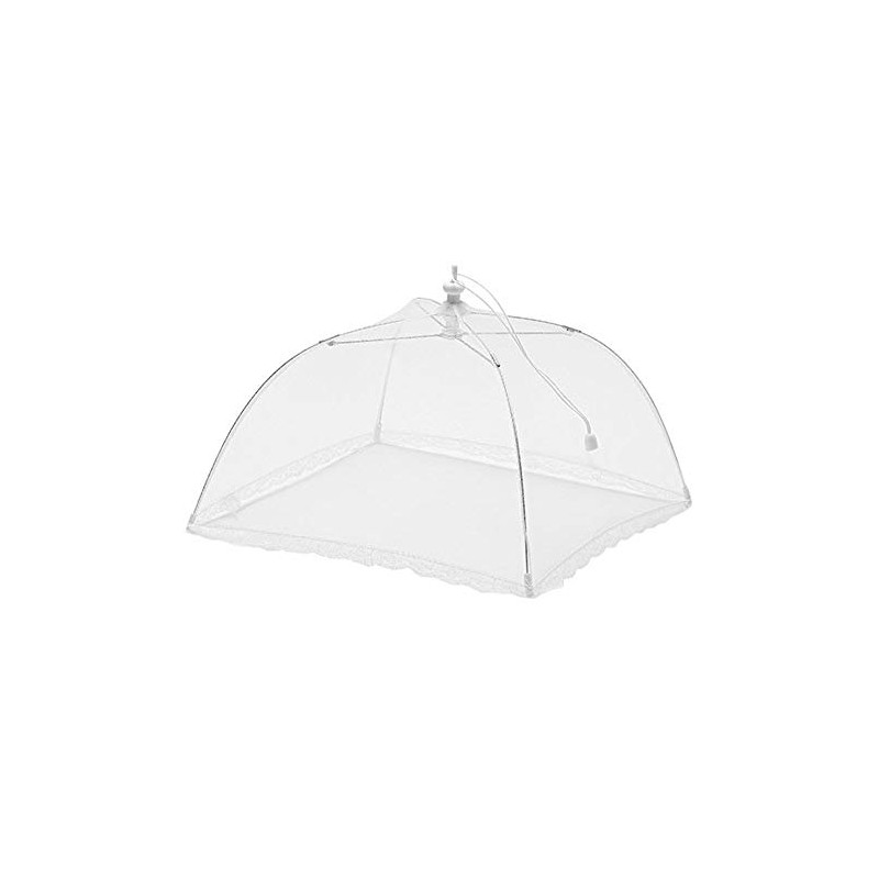 Avanti Square Net Food Cover, 30 cm Diameter White