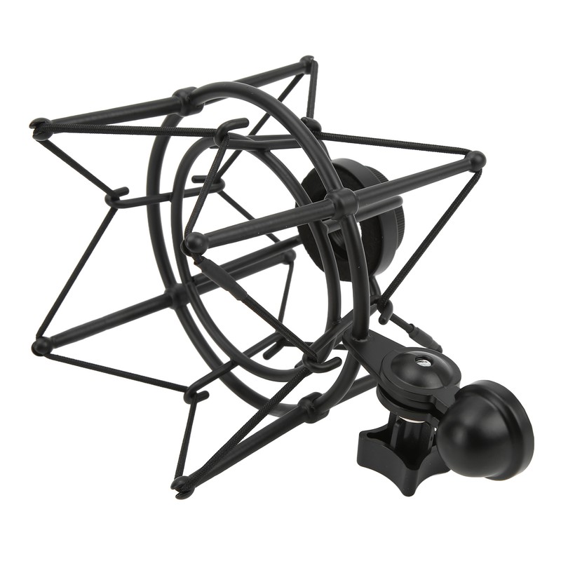 Microphone Shock Mount Clip Mic Anti Vibration Holder for Live