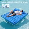 Inflatable Tanning Pool Lounger Float, Pool Float Mat for Adults