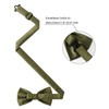 HOULIFE Men's Bow Tie Set - Adjustable Satin Polyester Bow
