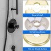 uxcell 4pcs Wall Split Flange 80mm / 3.1" OD Escutcheon