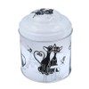 CARMANI - Printed with Crazy Cats Motif Small Metal Tin