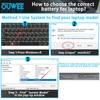 OUWEE L12C3A01 L12M3A01 Laptop Battery Compatible with Lenovo ideapad S210