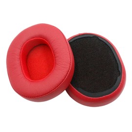 Xinyuekj Replacement Ear Pads Compatible with Skullcandy Crusher Wireless/Evo/Hesh ANC/EVO/Crusher ANC/Venue Wireless ANC Earphone Ear Pads (red)