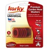Korky 901BP Garden Hose Washers, Red