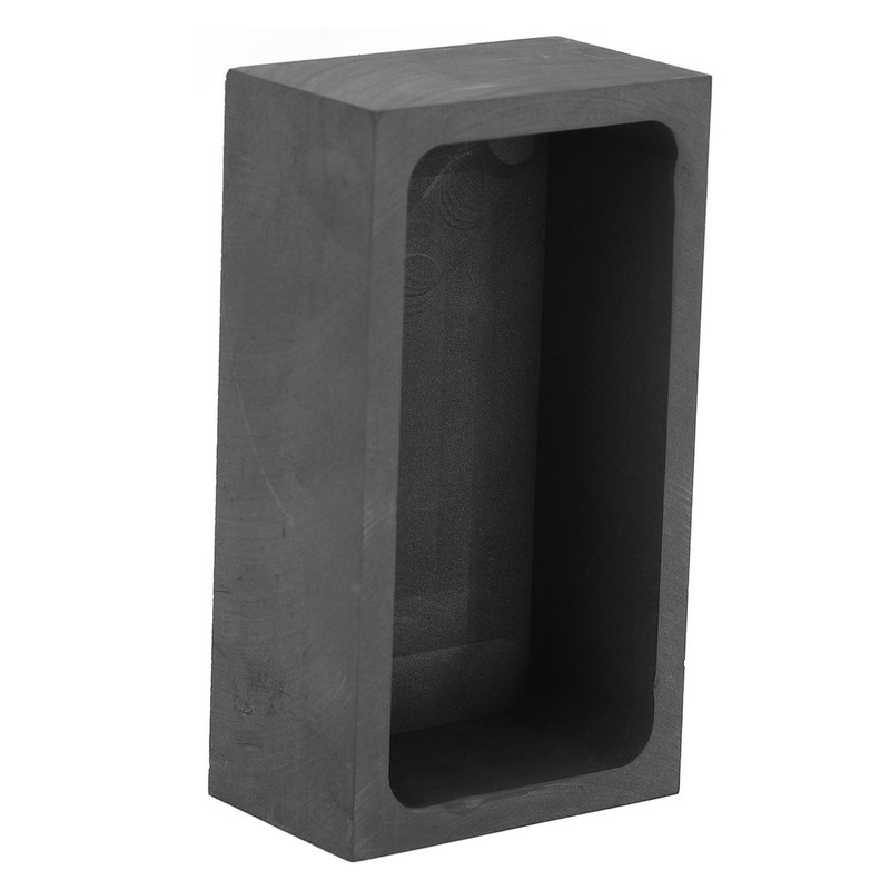 Rectangular Graphite Ingot Mold Jewelry Metal Refining Crucible for Melting