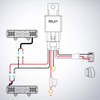 Nilight 10011W 16AWG Wiring Harness Kit-2 Leads LED Light Bar