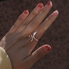 925 Plated Silver Snake Ring for Women Men,Cute Mouse Forefinger