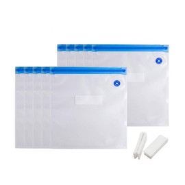 Sous Vide Bags Kit, 20 BPA Free Vacuum Sealed Bags Food Storage Bags for Food Sealing - 2 Different Sizes, Sealed, Reusable, Convenient, Portable