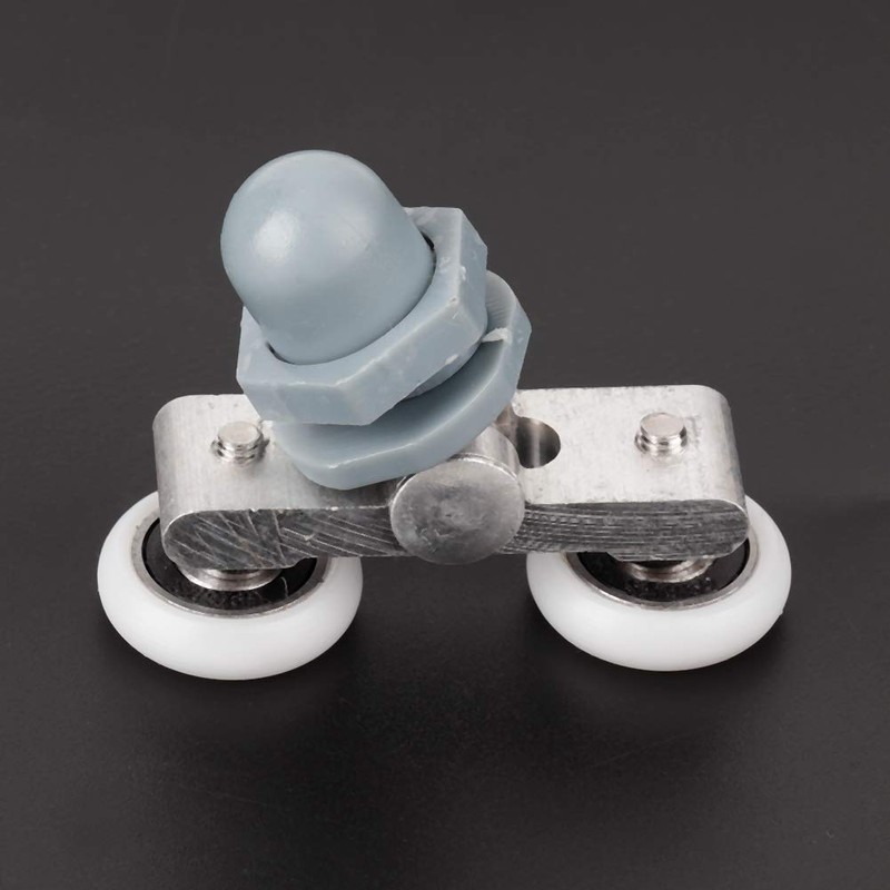 Shower Door Rollers 4pcs Top + 4pcs Bottom Double Wheel
