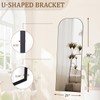 Koonmi Full Length Mirror, 56"x21" Mirror Full Length with Stand,