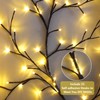 Enchanted Willow Vine Fairy Lights - 7.5Ft Christmas Decorations Twinkling