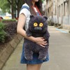 Cat Plush Toy Cute Soft Skin Friendly Fluffy Staring Short