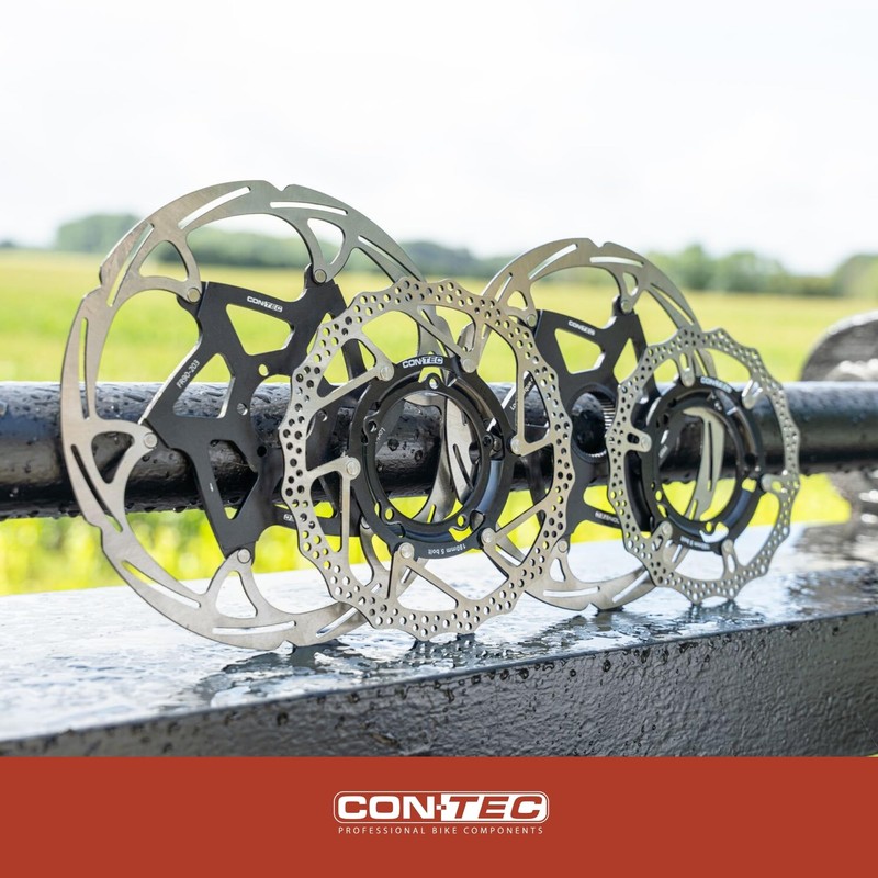 CONTEC Bicycle Brake Disc CDR-LW-CL 160mm 160g Aluminum Spider Center