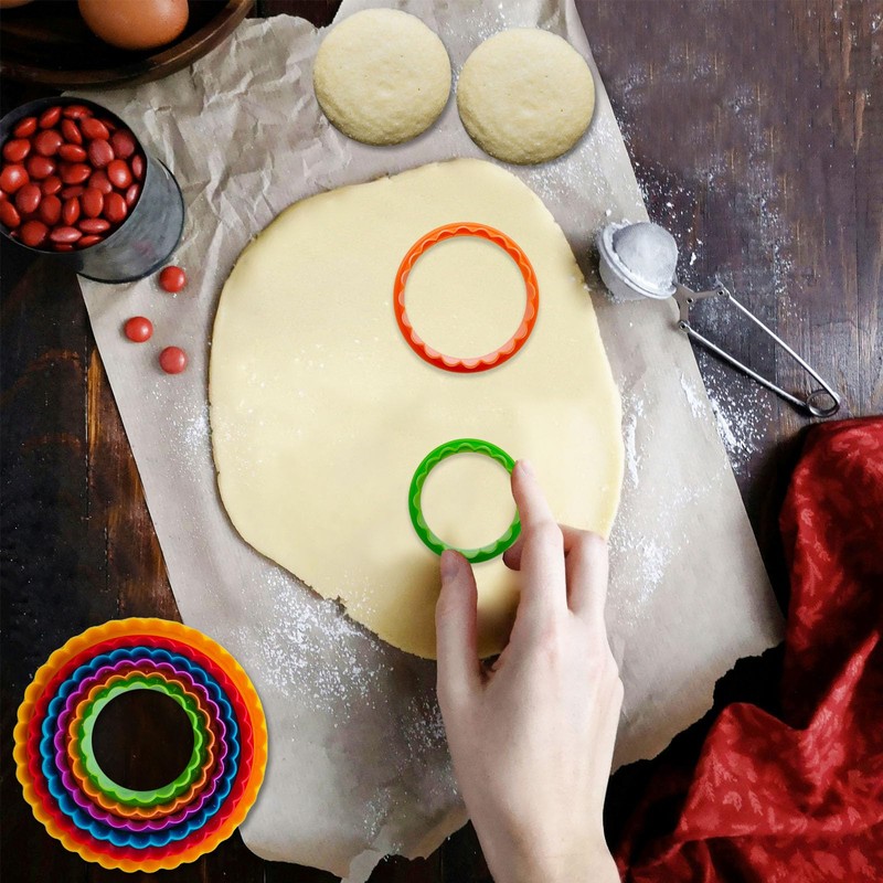 Cookie Cutter Set - 6 PCS Perfect for Baking Unique