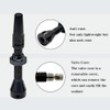 BesNPT 2Pcs Tubeless Valve Stems,44mm Black Valve Stem with Valve
