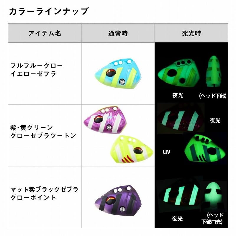 Daiwa SS40 AH Replacement Head, Matte Purple Black Zebra Glow