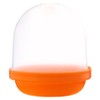 Entervending Acorn Shaped Empty Capsules, 1.1-inches Height, Plastic, Orange, Games