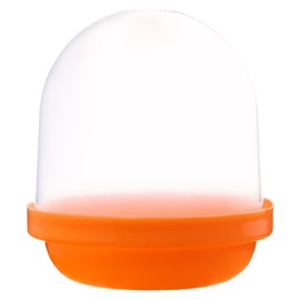 Entervending Acorn Shaped Empty Capsules, 1.1-inches Height, Plastic, Orange, Games and Toys Accessories