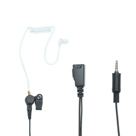 Sarcia VX-6R Earpiece Headset with PTT Mic and Acoustic Tube for Yaesu VX-6 VX-7R VX-170 FT-270 Standard Horizon HX210 HX400 HX750S Walkie Talkie Two Way Radio