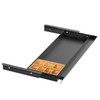 Gaxomo Large Under Desk Mounted Sliding Drawer with Bamboo Tray