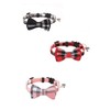 YFFSFDC Cat Collars, Set of 3 with Bell, Puppy Collars,