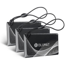 Olumat Smart Door Lock Fob: Keyless Entry, Keypad, Fingerprint Smart Locks for Front Door, Passcode Code (3Pcs)