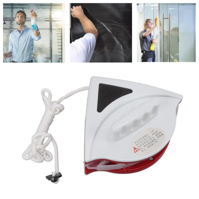 Magnetic Window Cleaner Double Sided Window Glass Glider Wiper Multi