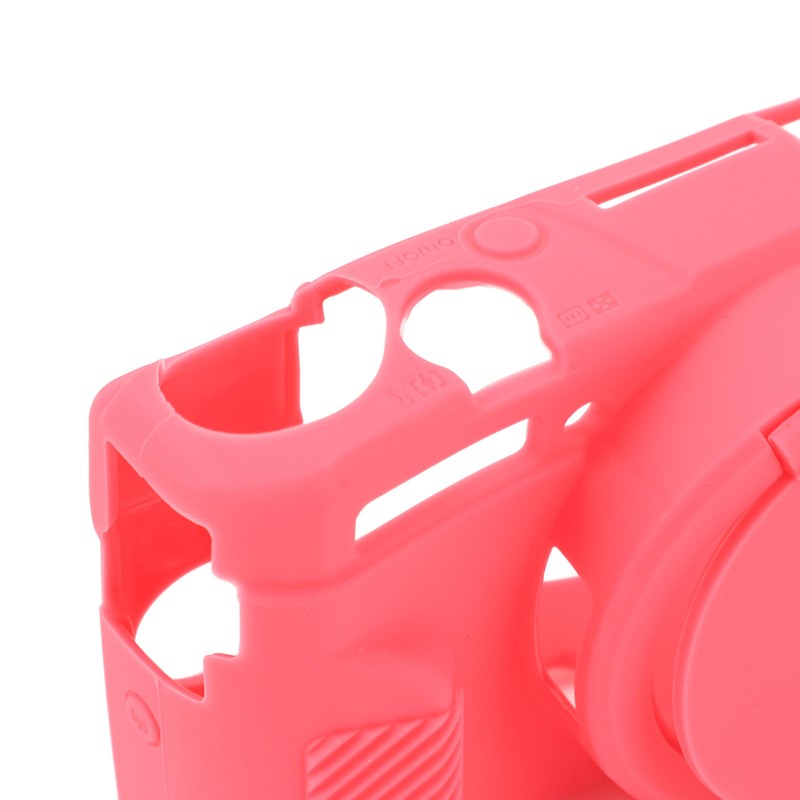 Camera Silicone Case with Removable Lens Cover Precise Cutouts Soft