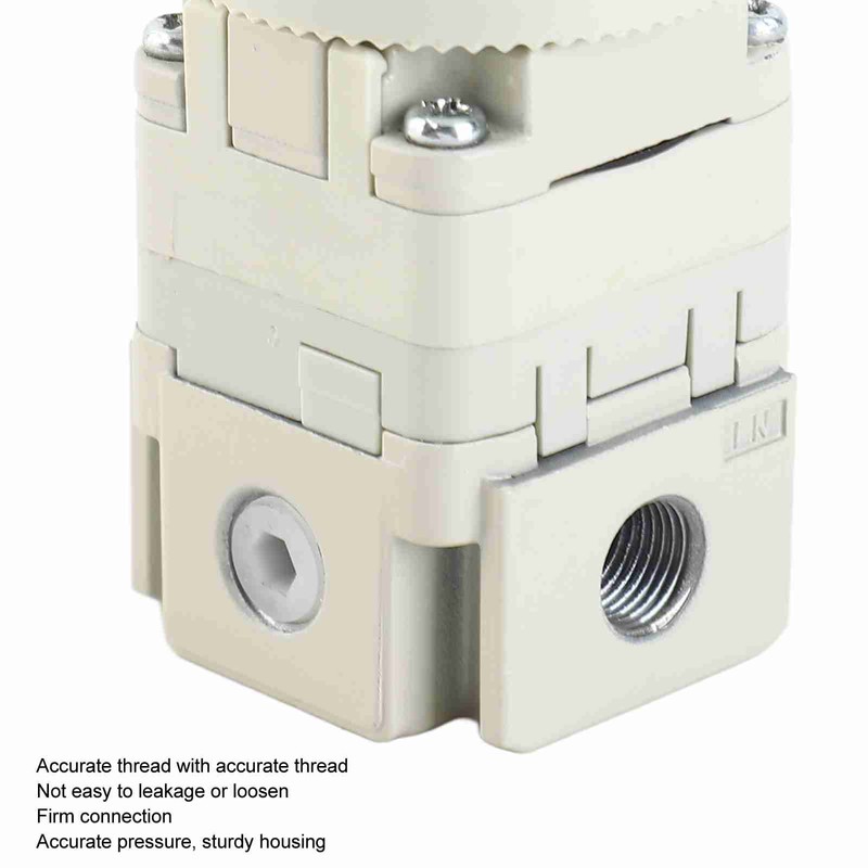 Compressed Air Regulator Pneumatic with Gauge Accurate Pressure Reducing Valve