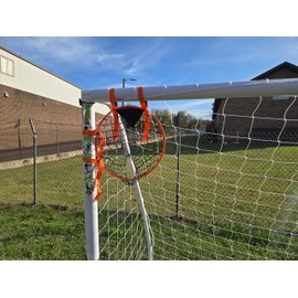 Vallerta® Portable Soccer Goal with Corner Pocket Target for Training. Includes Carry Bag. Youth Regulation Sizes for Kids and Adults, Outdoor/Indoor (7x5)