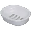 Iris Ohyama BC-140AG Soap Stand, Pearl White