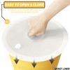 2PCS 5 Gallon Bucket Liner with Lid Reusable Silicone Bucket