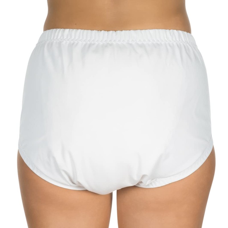 Suprima 1-269-001 Cotton Briefs with Press Studs Size 4850 White