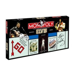 Parker Brothers Monopoly - Elvis Presley - 25th Anniversary Collector's Edition
