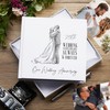 25th Anniversary White Photo Album Gift Boxed 4 x 6