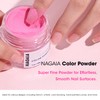 Premium NAGAIA Dark Brown Dip Color Powder , Chip Resistant,