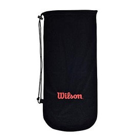 Wilson Tennis Badminton Racket Soft Cover Racquet Bag Black
