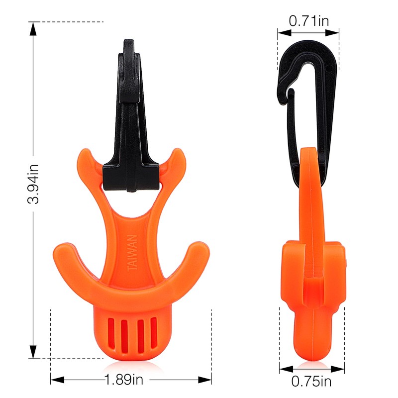 OVOVFANY Scuba Octo Plug, 2Pack Diving Regulator Octopus Retainer Mouthpiece