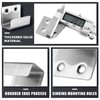 Luomorgo 10 Pcs Tile Display Wall Hanger, Stainless Steel Wall