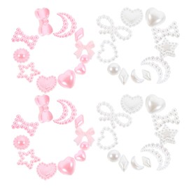 Baluue Kawaii Nail Charms and Set Compartment Decorative Nail Art Accessories for Women Easy to Use for Stunning Manicure Designs