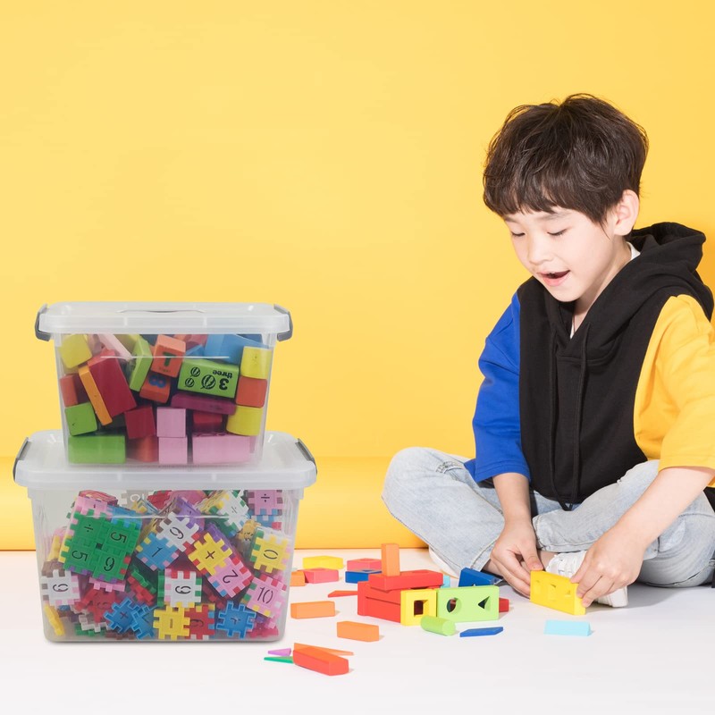 Ggbin Caja de Almacenamiento de 12 Cuartos y 6 Cuartos