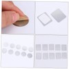 Ipetboom 30Pcs Metal Stickers for Eyeshadow Palette and Magnetic Stickers