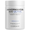 Codeage Akkermansia Muciniphila Probiotic Ultra - High-Potency 500M AFUs Akkermansia