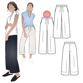 Style Arc Sewing Pattern - Como Knit Pant (Sizes 10-22)