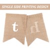 G2PLUS THANK YOU Burlap Bunting Bunting - 3 M Rustic