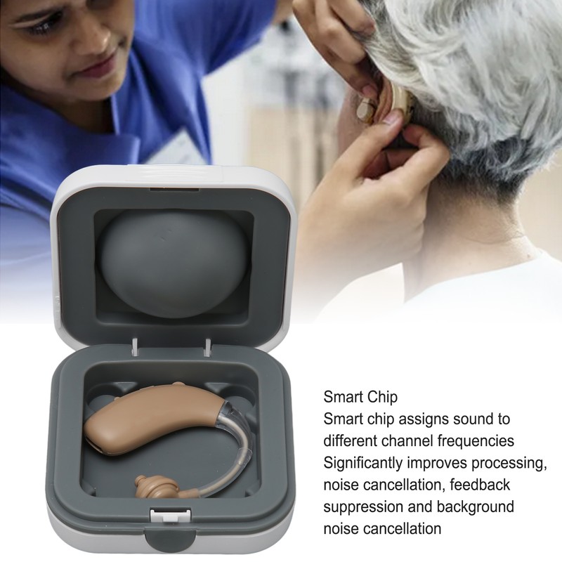 Hearing Aids for Seniors Wireless Bluetooth Noise Cancelling Rechargeable Digital